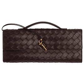 Bottega Veneta Clutch con manico lungo