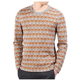 Jacquard-Pullover mit Rundhalsausschnitt - Lanvin
