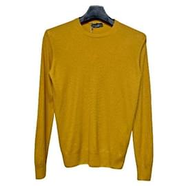 Loro Piana Kaschmir Pullover Gold Herren