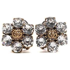 Orecchini a clip da donna GG Crystal Flower - Gucci