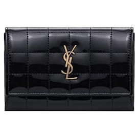 Cassandra Matelassé Geldbörse AACQF - Saint Laurent