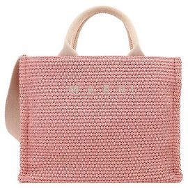 Marni Logo Embroidered Raffia Tote/Shoulder Bag
