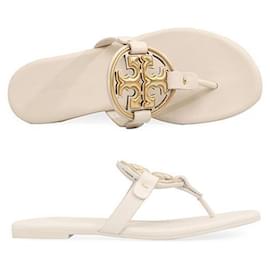 Tory Burch Pantofole morbide da donna Metallic Miller
