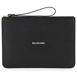 Clutch Balenciaga Dorata Nera Metallo