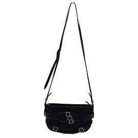 Burberry Bolsa crossbody em couro