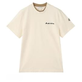 Baumwoll-T-Shirt mit besticktem Logo - Moncler
