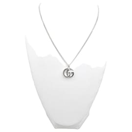Collana con pendente GG Marmont argento - Gucci