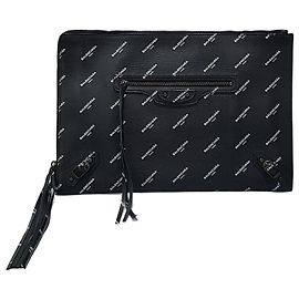 Balenciaga Clutch Classica Multi-Logo