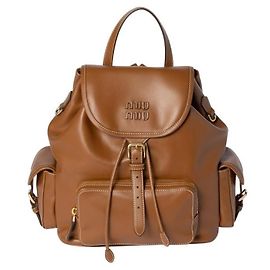 Miu Miu Leder-Rucksack Large