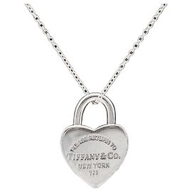 Tiffany & Co Collana con pendente Return to Heart Lock
