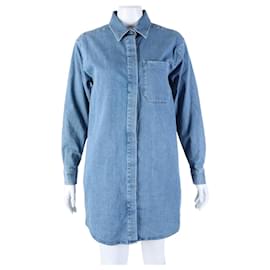 Camisa Maison Martin Margiela de denim azul