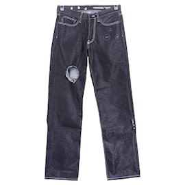 Pantaloni in denim neri Off White
