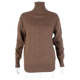 Dries Van Noten Langärmliger Strickpullover mit Rollkragen