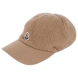 Moncler Baseball-Kappe aus Strickbaumwolle