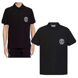 Denim Kragen Kurzarm Fit - Versace