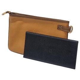 Loewe Enneagram Clutch Wallet Set