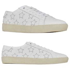 Sneakers Saint Laurent Brass Argentate Metallo