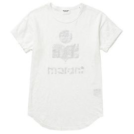 Isabel Marant T-shirt à manches courtes en lin pour femmes KOLDI