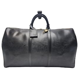 Louis Vuitton Borsa da viaggio Keepall Epice Boston Bag Black Unisex