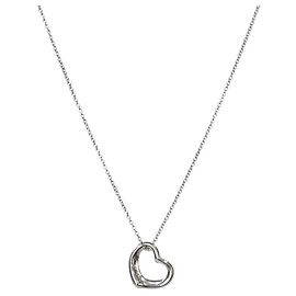 Tiffany & Co Collana Cuore Aperto in Argento