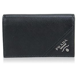 Prada Saffiano Business Card Holder