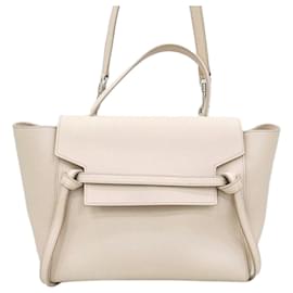 Mini Borsa a Vita in Vitello Grana Light Top - Céline