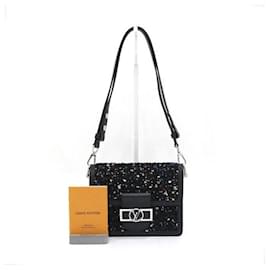 Louis Vuitton Borsa a tracolla e crossbody Mini Dauphine in tweed