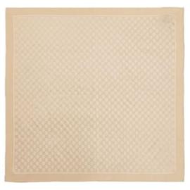 Gucci Foulard in twill di seta con stampa laminata