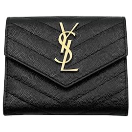 Monogram Compact Wallet - Saint Laurent