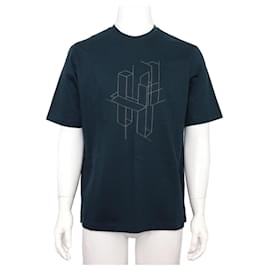 T-Shirt mit kurzen Ärmeln für Herren mit besticktem Logo - Hermès