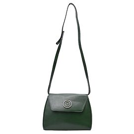 Céline Borsa crossbody in pelle verde