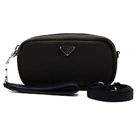 Prada Borsa a tracolla unisex in nylon kaki