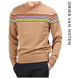 Dries Van Noten Merinowolle Strickware MATEO