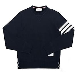 Sudadera cuello redondo RWB Tab Loopback Jersey Knit - Thom Browne