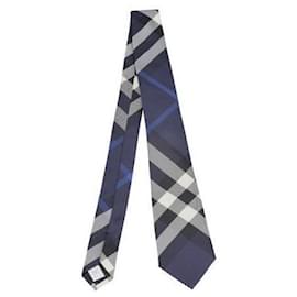 Classic Cut Check Silk Men's Tie - Burberry