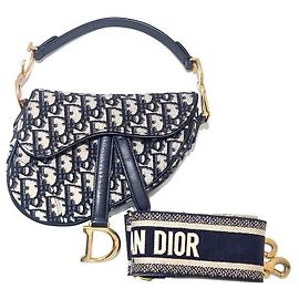 Dior Christian Saddleback Mini Strap