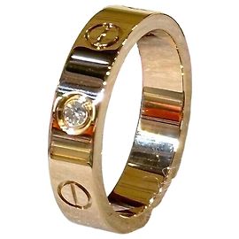 Cartier Mini Love Ring in Roségold mit Diamant