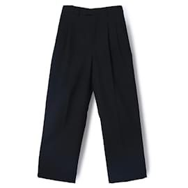 Pantalones Margaret de gabardina de lana para mujer - Céline