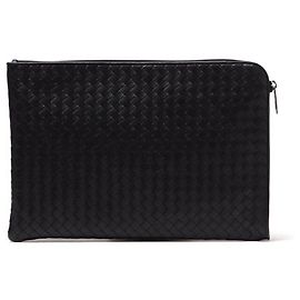 Clutch Bottega Veneta de piel Napa Intrecciato