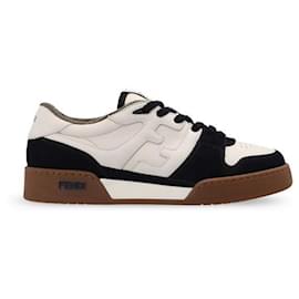 Match Low-Top Sneaker aus Wildleder - Fendi