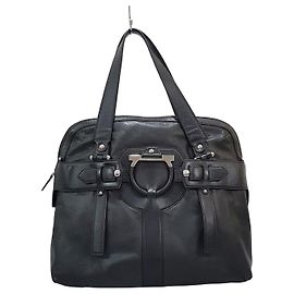 Salvatore Ferragamo Gancini Decorative Tote Bag