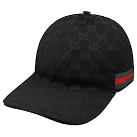 Gucci GG Canvas Baseball Cap Black KQWBG