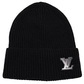 Louis Vuitton Kaschmir-Beanie in Schwarz