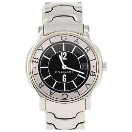Bulgari Orologio Bvlgari Solotempo ST35S in acciaio inossidabile quartz