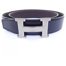 Hermès Hermes H Guilloché 32mm Wendelgürtel
