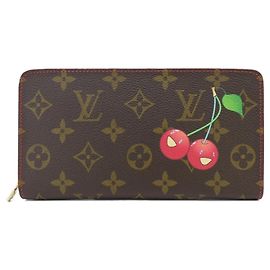Cartera larga Louis Vuitton Monogram Cherry