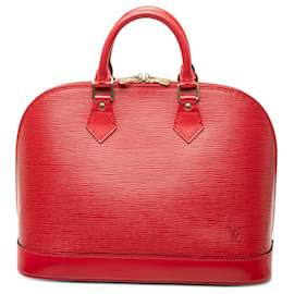 Louis Vuitton Red Epi Alma PM