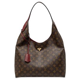 Louis Vuitton Brown Monogram Flower Hobo
