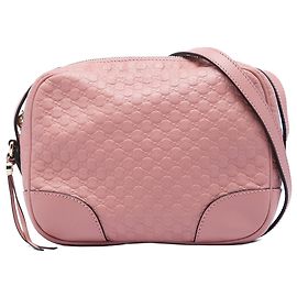 Gucci Pink Microguccissima Bree Crossbody