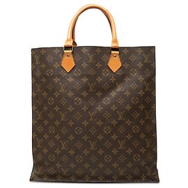 Louis Vuitton Brown Monogram Sac Plat